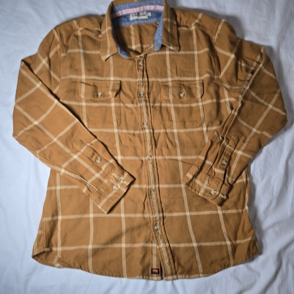 The Normal Brand Shirt Flannel Size XL Button Down Long Sleeve Pockets - Picture 2 of 9